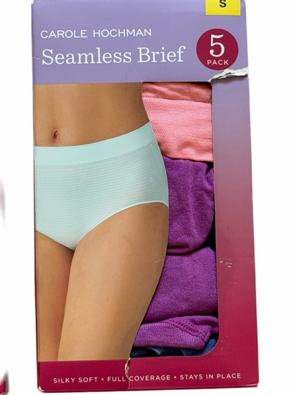 CAROLE HOCHMAN Seamless Brief Underwear Panties 10 Pairs Size Small - Picture 2 of 5